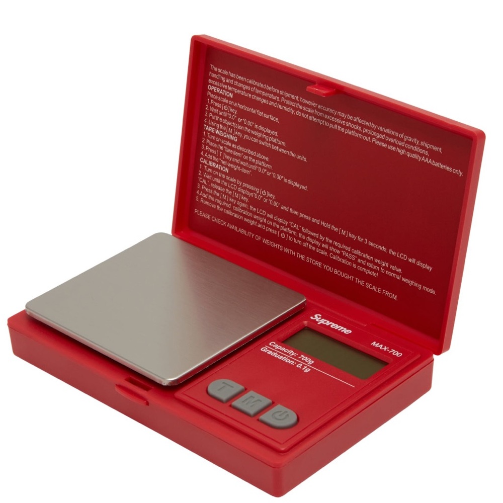 Supreme AWS Digital Scale FW18 Accessory CDG Bogo